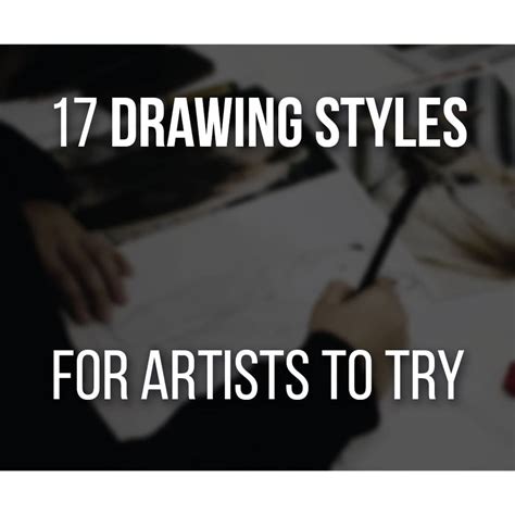 Different Types of Drawing Styles 的图像结果
