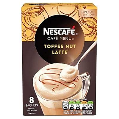 Buy Nescafe Gold Menu Toffee Nut Latte Instant Coffee Online at Lowest ...