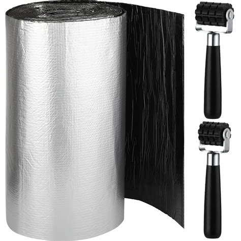 Amazon.com: Car Heat Sound Insulation Mat 200 or 400 Mils 50 or 40 Sqft ...