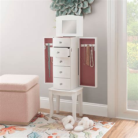 Howison White Colors,White Jewelry Armoire | Rooms to Go