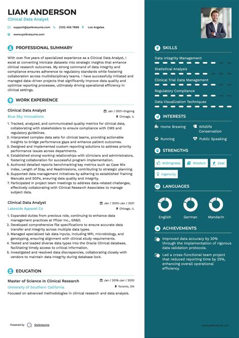 10+ Clinical Data Analyst Resume Samples & Templates for 2025