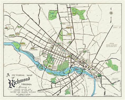 Detailed Richmond Map
