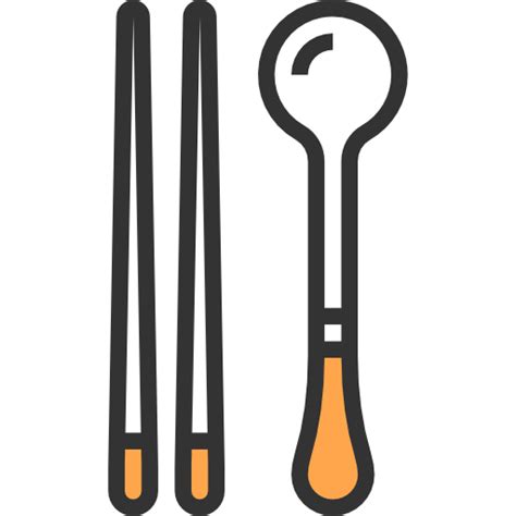 Chopsticks - free icon