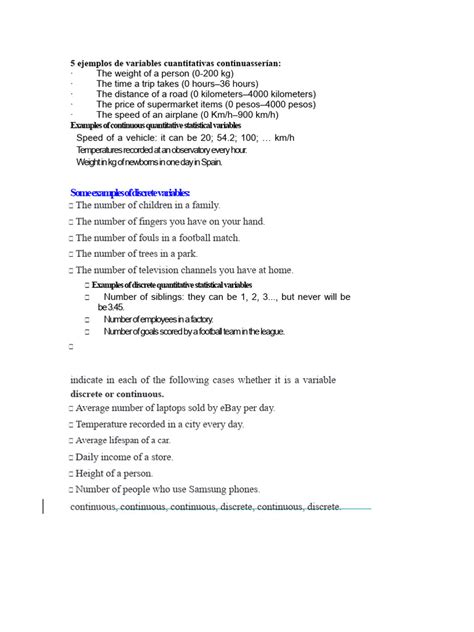 Image result for Quantitative Continuous Examples