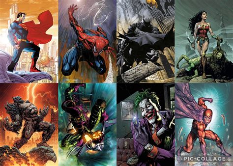Who is on your Mount Rushmore of Comic Book heros and Villains? Mine ...