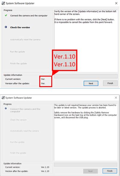 ILCE-6600 System Software (Firmware) Update Ver.1.10 (Windows) | Sony IN