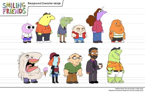 Which Smiling Friends Character Are You?