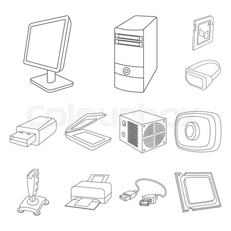 Computer Parts Drawing 的图像结果