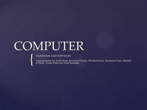 Image result for PPT Inpoerpoint Topic Computer