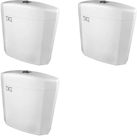 Parryware Alpha Single Flush Tank cistern set of 3 pic Single Flush ...