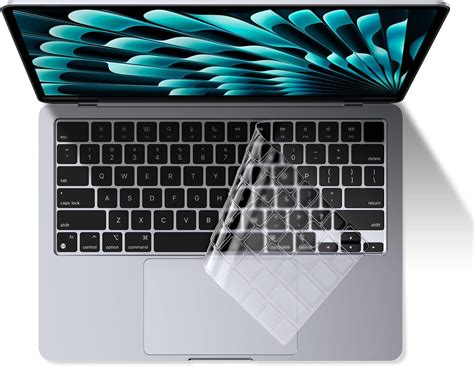 HRH EU/UK English letter Silicone Keyboard Skin Cover Shield For Apple ...