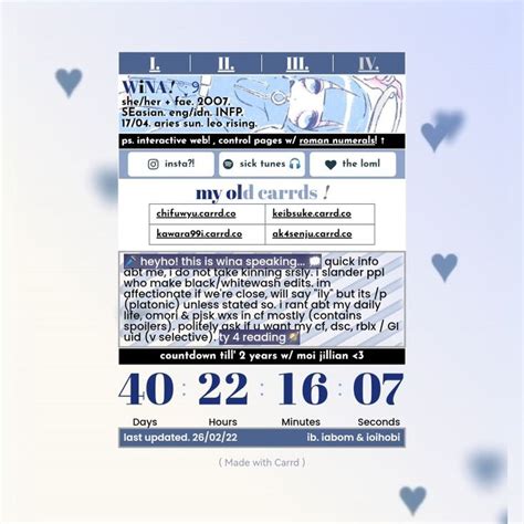 Image result for Interactive Carrd Design