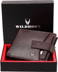WILDHORN Men Casual Brown Genuine Leather Wallet Brown - Price in India ...