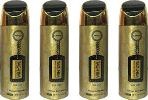 ARMAF TAG-HIM (PACK OF 4) Deodorant Spray - For Men - Price in India ...