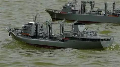 我与海军70年：中国海军881洪泽湖舰模型_手机新浪网