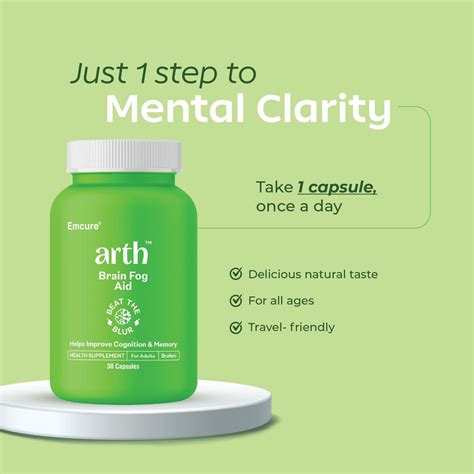 Go from Foggy to Focused | Arth By Emcure Brain Fog Aid