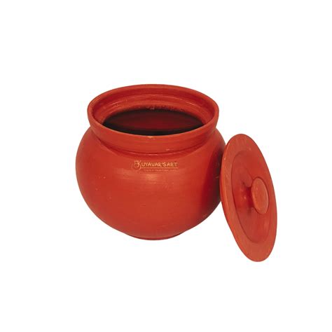 Terracotta Pot Shaped Clay Curd Pot – Handmade & Eco-Friendly – kuyavarsart