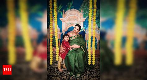 I'm excited to give my son Alarik a sibling: Sanjjanaa Galrani ...