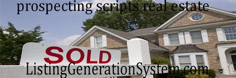 Image result for Prospecting Script Real Estate
