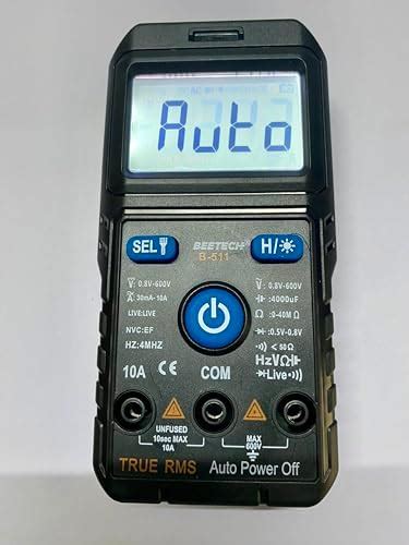 Beetech B 511 Digital Multimeter Auto 600 V AC/DC, 10A AC/DC True RMS ...