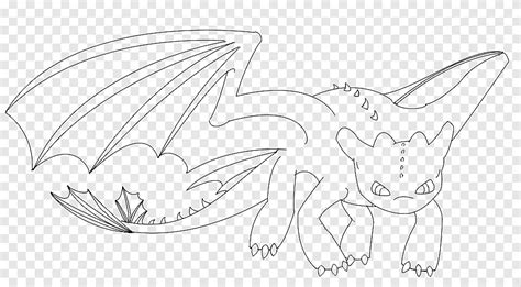 Image result for Httyd Toothless Outline