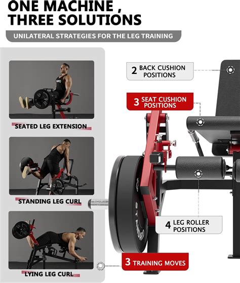 GMWD Leg Extension and Curl Machine, Single Leg India | Ubuy