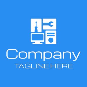 Free Logo Maker Online :1079 Computer Logo Design