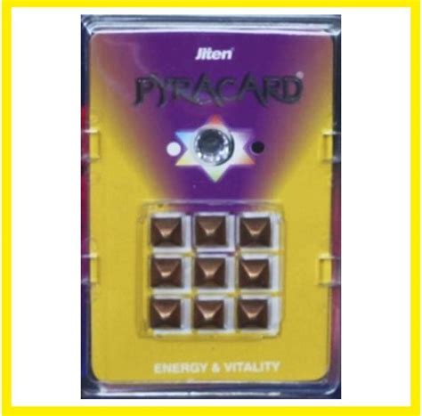 Pyra Card- Energy & Vitality - by Jiten Pyramid – Jiten Pyramid Dadar