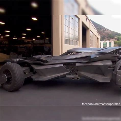 New Batmobile Batman Vs Superman