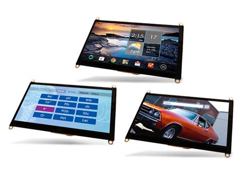 BeagleBone 7” LCD Capes - Newhaven | Mouser