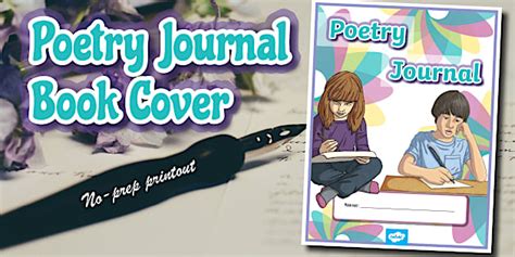 Poetry Journal Book Cover