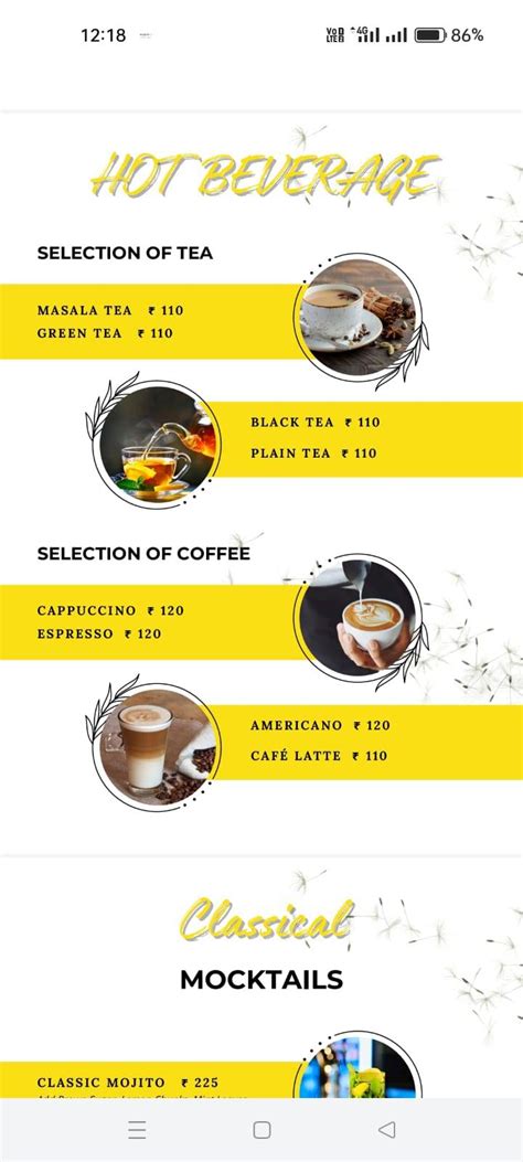 Menu at Kahani Indian Fine Dining Restaurant, Delhi