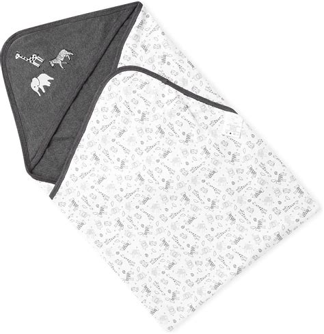 Buy Mee Mee Cozy Cocoon Baby Wrapper with Hood, Bear Patch, Blue (391 ...