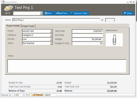 Image result for Program Management Database MS Access