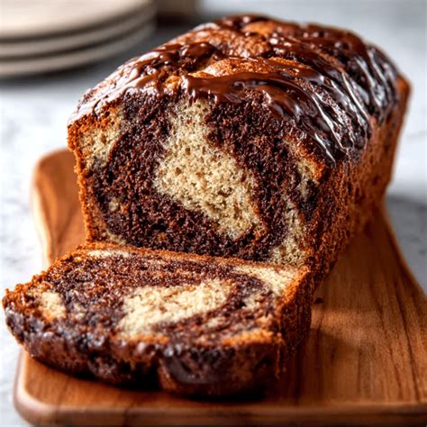 Double Chocolate Swirl Banana Bread Loaf is Irresistible! - All in One ...
