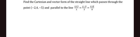 Image result for Straight Line Cartesian Form