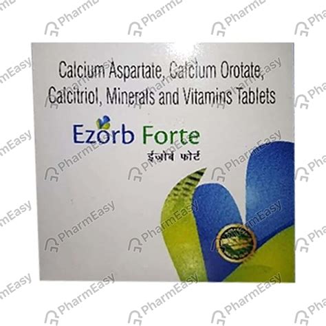 Buy Ezorb Forte Strip Of 10 Tablets Online & Save Up to 24% at PharmEasy
