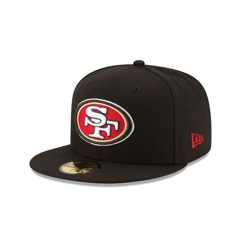 New Era 59Fifty San Francisco 49ers NFL League Basic Game Black Fitted ...