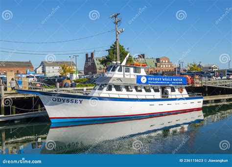 Odyssey Whale Watch Ship, Portland, Maine, USA Editorial Stock Photo ...
