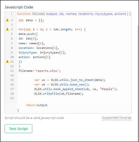 How to Create Jason Using Excel Using App End 的图像结果
