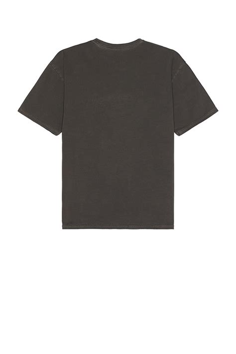 SATURDAYS NYC Varsity Relaxed Short Sleeve Tee in Black | REVOLVE