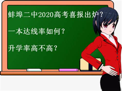 蚌埠二中2020高考喜报出炉？一本达线率如何？升学率高不高？