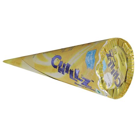 Mother Dairy Chillz Cone Ice Cream - Butterscotch, 100ml : Amazon.in ...