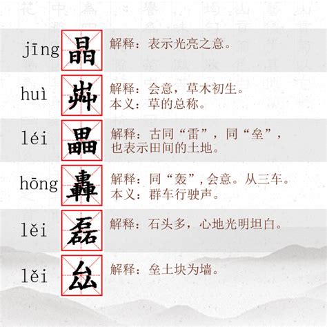 中国汉字：三字叠字大全，你能认识几个？(3)_原创内容集纳 _光明网