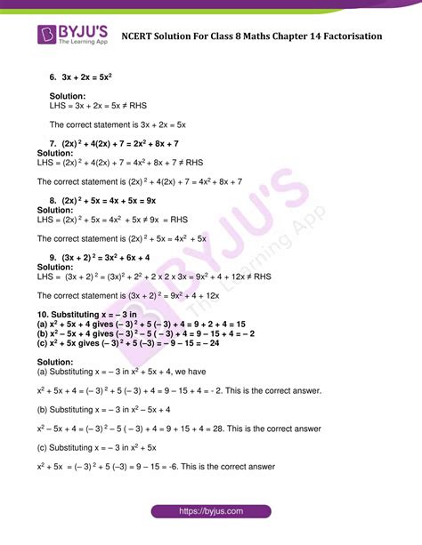 Image result for Class 8th Complete Chapter Factorisation