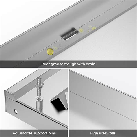 Stanbroil Stainless Steel Flat Top Griddle for India | Ubuy