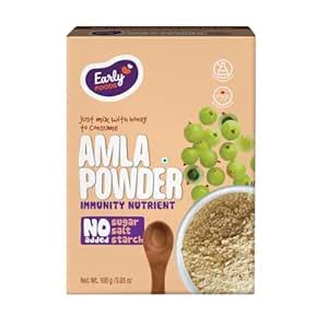 Early Foods Sun-Dried Amla Powder | 100% Natural & Slow-Dried Edible ...