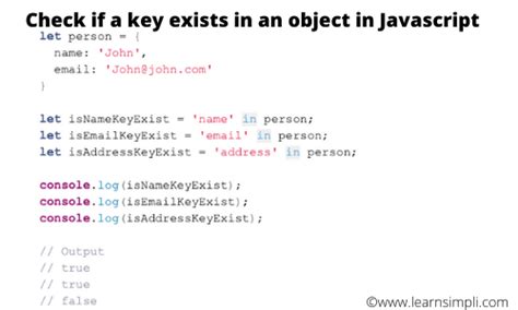 Image result for JavaScript Check If Key Exists