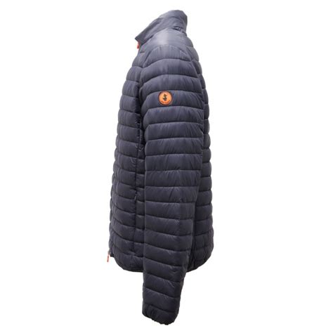6629AL giubbotto uomo SAVE THE DUCK man light padded jacket blue