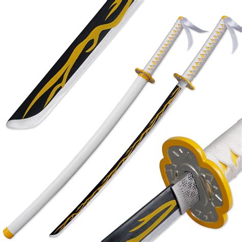 Buy Carbon Steel Demon Katana, About 40 inch Overall, Hashira Pillars ...